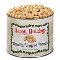 Unsalted Gourmet Virginia Peanuts 36 oz. Holiday Tin